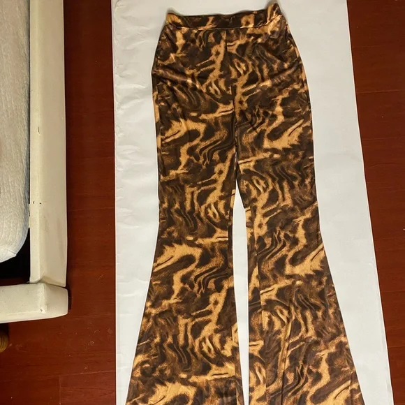 Printed Bell Bottoms - Picture 4 of 5